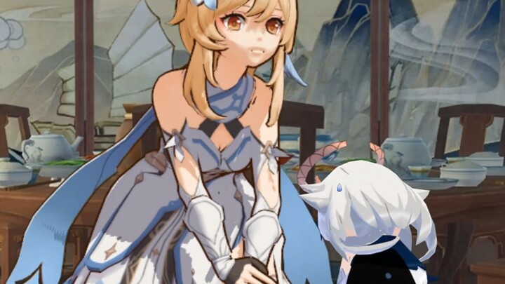 Bibi, dia memanjakanmu, ya?