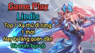 [ Game play AOV ] Lindis - Top 1 xạ thủ đi rừng 1 thời nay còn đâu - Bà trùm bụi cỏ