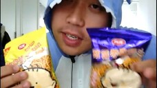 ASMR EATING SOUNDS - CHINESE FOOD: FOUR SEAS SNACK NOODLE (CRUNCHY SOUNDS)