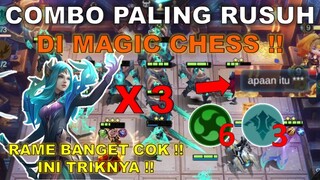 COMBO PALING RUSUH DI MAGIC CHESS !! LORD NYA BANYAK BANGET COK !! COMBO MAGIC CHESS TERKUAT 2022