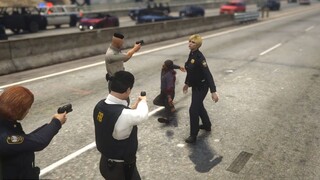 Want to attack the police? Luckily, I'm fast!