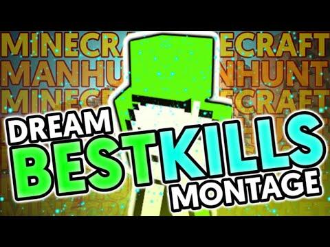 DREAM Kills Montage | Minecraft Manhunt