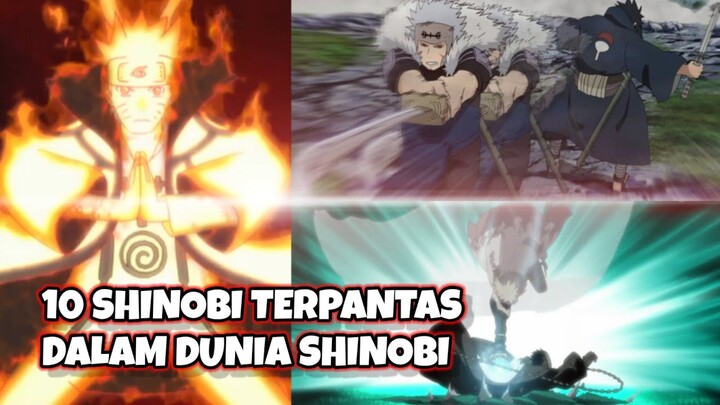 INILAH 10 SHINOBI TERPANTAS ATAU TERCEPAT DALAM DUNIA SHINOBI