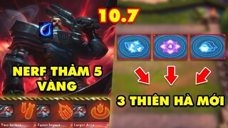 Top 7 thay đổi SIÊU TO của Đấu Trường Chân Lý 10.7: Nerf thảm 5 Vàng, 3 Thiên Hà mới toanh