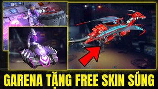 Free Fire - Garena Tặng Free Farafal Thịnh Nộ - Review Skin Skywing Mới Rồng Máy | Cách Nhận Free KC