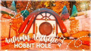 Autumn Aesthetic Cottagecore Hobbit Hole Speedbuild and Tour - iTapixca Builds