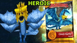 Mua Gói Thẻ HEROIC Vàng Nhận Rồng LEGEND - Bí Kíp Luyện Rồng Dragon Rise Of Berk Giống Dragon City 2