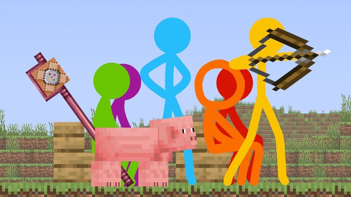 อนิเมะสั้นตัวละครไม้ขีดไฟ – การแข่งขันยิงธนู