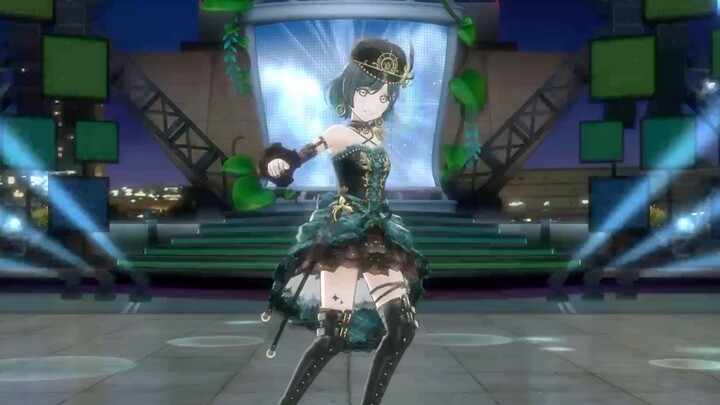 【SIFAS】【وضعية الكاميرا الأمامية】 الكناري الأخضر الزمردي (翠いカナリア) (لتدريب الرقص)