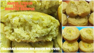 Resep bolu pisang enak dan lembut. No mixer no oven. Cocok untuk bakulan kue