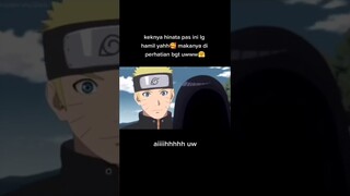 kayaknya hinata pas ini lagi hamil ya #shorts