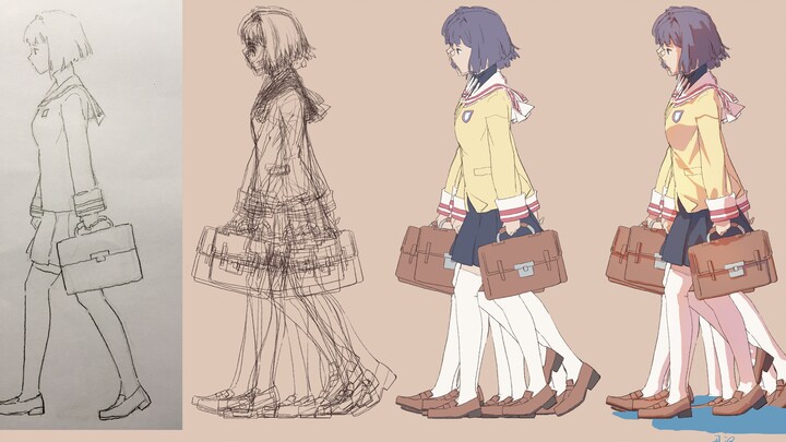 【PS板绘】初次体验做低配小动画