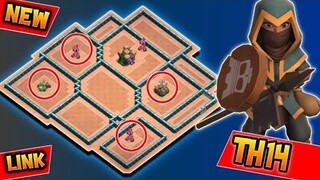 NEW TH14 WAR BASE WITH REPLAY PROOF + LINK | NEW ANTI 3 STAR TH14 LEGEND / CWL BASE | CLASH OF CLANS