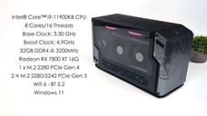 y2mate.com - A Small Foot Print Gaming Giant This i9 7800XT Tiny Foot Print Mini
