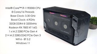 y2mate.com - A Small Foot Print Gaming Giant This i9 7800XT Tiny Foot Print Mini