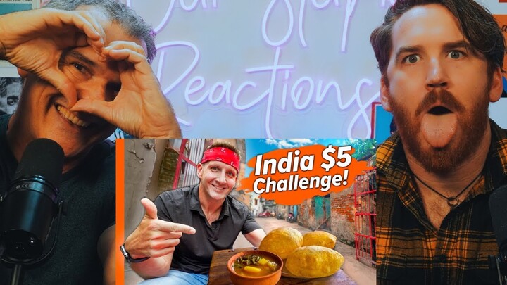 Eating All Day For $5!! CHEAP Street Food in Kolkata REACTION!!