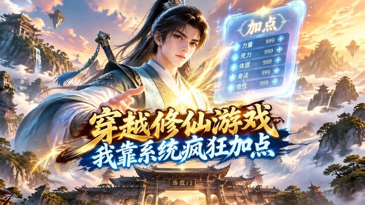 I've Been Transported into a Cultivation Game, and I'm Going Crazy Adding Stats Thanks to the System