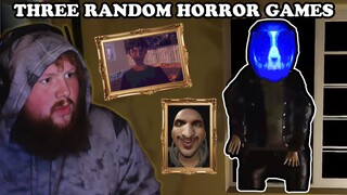 Playing Three Weird Horror Games