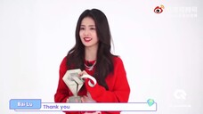 【白鹿】20211222国际站 QAwards年度人气女演员获奖视频