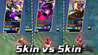 DYRROTH SKIN COMPARISON (VENOM, KOF, AND STARLIGHT)