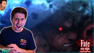 "HES TO OD!" Fate/Stay Night: Unlimited Blade Works Episode 3 Live Reaction!