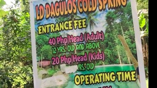 Dagulos cold spring...@Jhean Bulag Vlog  at tyhsen at social Climber