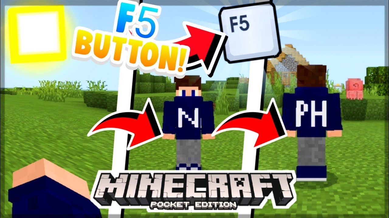 F5 Button Addon For Minecraft PE 1.20