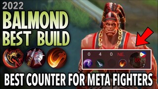 Only Balmond Can Make Paquito Cry Like This! Balmond Best Build Side! Top Global Balmond Build -MLBB