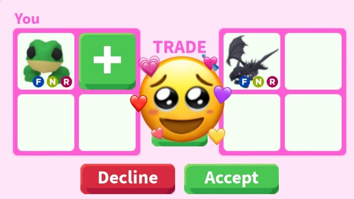 What people trade for neon Frog? || ROBLOX ADOPT ME