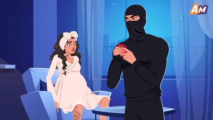 A pregnant woman pretended to be blind to escape from a robber| AM