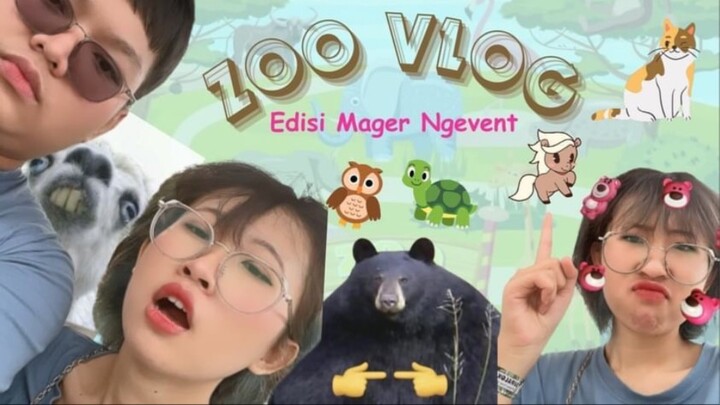 Edisi Menemui Masbro🐣🐒🐻 — VLOG ZOO DATE