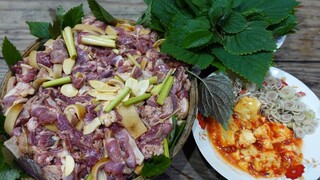 Dê hấp lá tía tô - Bin Đen Miền Tây # 288