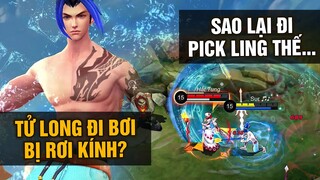 MLBB | TỬ LONG ĐI BƠI BỊ RƠI KÍNH? THẤY CÓ ZILONG MÀ PICK LING LÀ LIỆM RỒI? | Tốp Mỡ