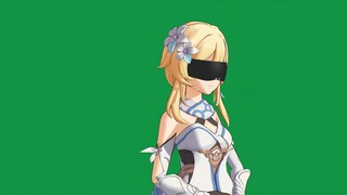 【Green Screen + Usage Example/Chengdu VR】 Johnny · Fluorescent Hand