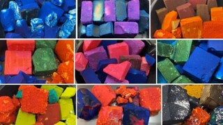 Dyed & Dusty Gym Chalk Crush Asmr😋 ||Satisfying Chalk||💫