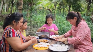 Chỉ Vài Thao Tác Đơn Giản Mà Hai Cô Con Gái Đã Học Làm Được Món Này | TKQ & Family  T1137