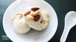 ไอติมกล้วยคลีนๆ ดีต่อสุขภาพ งบไม่เกิน 20 บาท Banana Icecream Clean Food | Pam Studio