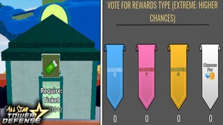 [CODE] NEW TICKET EVENT UPDATE + INSANE FREE REWARDS | ALL STAR TOWER DEFENSE ROBLOX