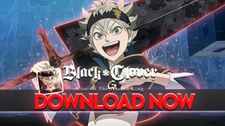 BLACK CLOVER MOBILE PRE-DOWNLOAD IS LIVE (JP/KR). GAME LAUNCHES IN 2 DAYS, F2P JOURNEY, HERE WE COME