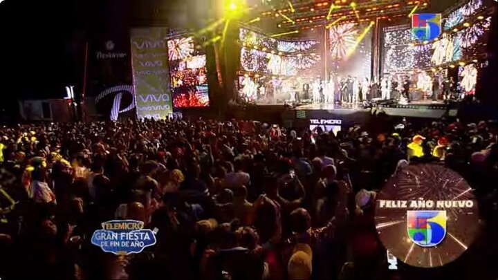 Feliz Año Nuevo 2026 En Republica Dominicana Del Canal Telemicro RD