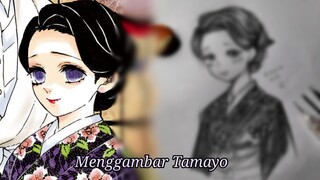 Menggambar Lady Tamayo😊