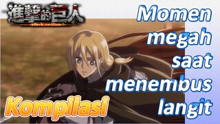 [Attack on Titan] Kompilasi | Momen megah saat menembus langit