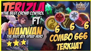 TERIZLA CADIA FEAT HYPER WANWAN = COMBO 666 TERKUAT ! NEW UPDATE MAGIC CHESS