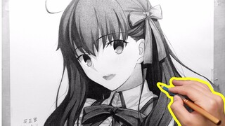 【手绘】540分钟画间桐樱  都是时辰的错！欢迎回家！！《Fate/stay night》@卫宫士郎