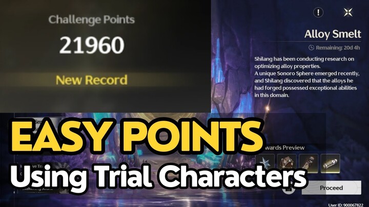 NEW EVENT Alloy Smelt Easy 10000 Points [Wuthering Waves]