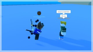 Pretending To Give Free Cursed Orb, But Then I Blow Them Up With Sprite | A Universal Time | Roblox