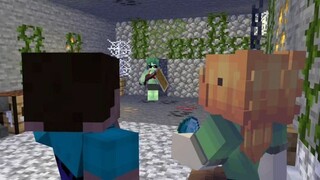 Alex and noob in the caves - minecraft animation #minecraftanimation #minecraft #alexsigiar