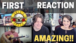 ALIP BA TA FIRST TIME COUPLE REACTION to Sweet Child Of Mine (Indonesian Subtitles Added)