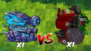 PVZ Fusion 2.2 - 所有融合植物 VS 终极僵尸教授新僵尸 - 谁会获胜？