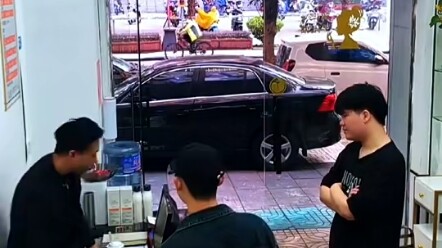 Fan: Oh no, it's coming for me!